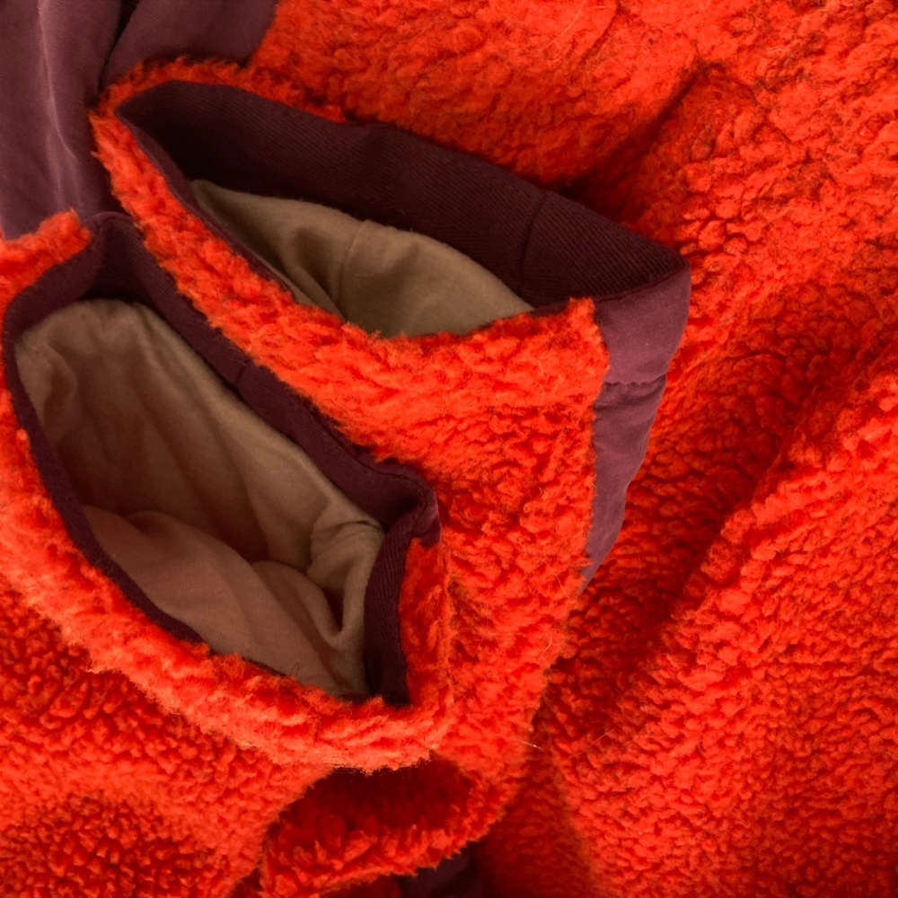 Free People Orange Fleece - Picture 6 of 6